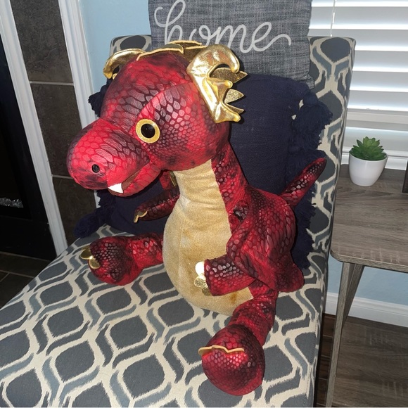 Hug Me DRAGON Walgreens Exclusive Roaring-Eyes Light Up “20 plush stuff animal - Picture 4 of 10